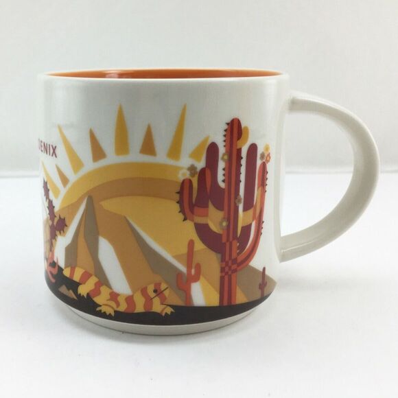 Starbucks Phoenix You Are Here Collection Mug-2015 Starbucks Coffee Cup 14 fl oz - Picture 2 of 7
